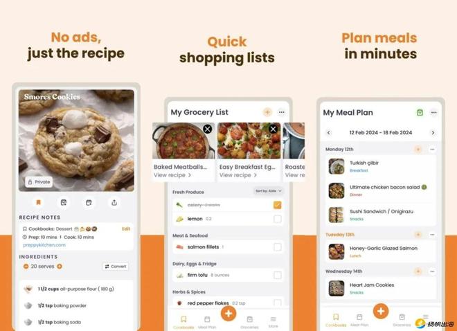 九游体育：靠食谱管理月揽160万美金燃动欧美烹饪之魂美食App还能这样火(图3)