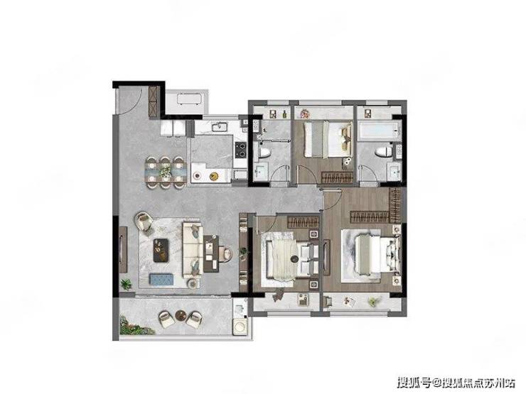 大悦繁华图：高铁新城核心品质生活新高度(图8)