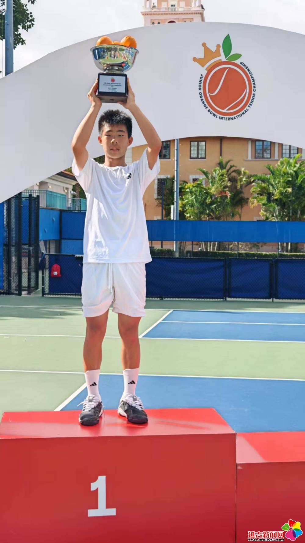 中国网球小将赴美参赛佳绩频传(图2)