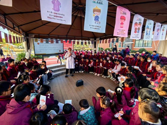 太幸福啦！寒冷冬日松江这所学校的学生能喝到暖暖的养生茶(图3)