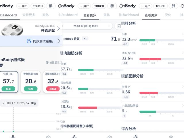 InBody体脂秤H30评测：3频8电极+12项数据+97%准确率有点全面(图5)